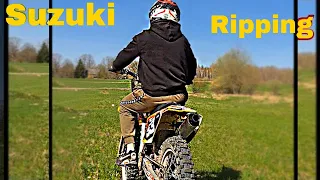 RMZ 450 Ripping Full Throttle