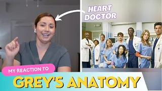 HEART DOCTOR Reacts to GREY'S ANATOMY S1E1 | Medical Drama Review