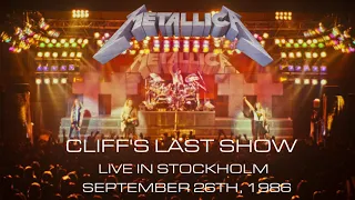 Metallica - Live in Stockholm [Cliff's Last Show (1986)] [Audio Upgrade]