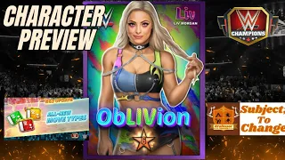 Liv Morgan "ObLIVion" 6sb Preview - WWE Champions Gameplay