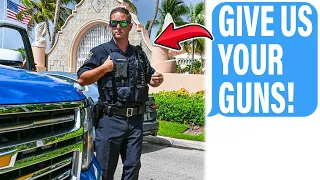 HOA Security Officers Raid My Property & STEAL My Guns! I'm An EX COP!