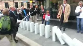 World's Longest Domino Line (Helsinki 2012)