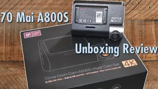 70mai a800s unboxing | review |A800S front & rear camera | instillation | best Dashcam #carcamera