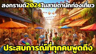 Songkran 2024 in the eyes of tourists: the experience that everyone is talking about