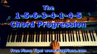 The 1 5 6 3 4 1 4 5 Chord Progression