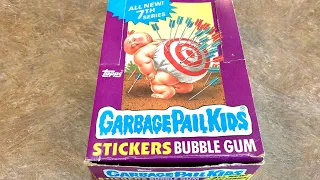 1987 GARBAGE PAIL KIDS ORIGINAL 7th SERIES BOX OPENING! GPK OS7