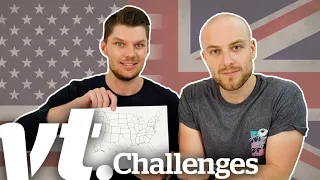 British People Take On American Geography Quiz | VT Challenges