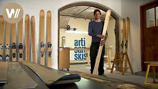 Artisan skis: Handcrafted wooden skis from Germany