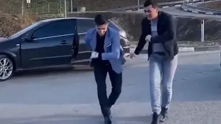 Сакит Самедов и Олег  Танцует . Къуншидин руш