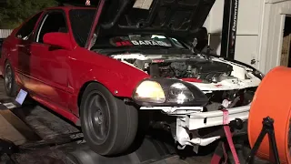 B20Vtec All Motor Dyno 250+ Horsepower