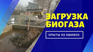 Биогаз способы загрузки реактора