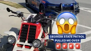 GEORGIA STATE PATROL OFFICER CHASES DOWN STREET LEGAL BANSEE…⚙️💨