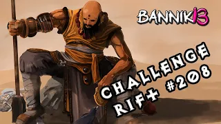 DIABLO 3 - Challenge Rift 208 Guide! Uliana's Exploding Palm Monk Build!