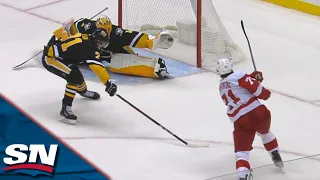 Casey DeSmith Robs Dylan Larkin With Incredible Glove Save