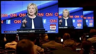 Erste TV-Debatte der Demokraten: Clinton und Sanders dominieren