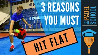 You must LEARN to Hit Flat...3 Reasons WHY!