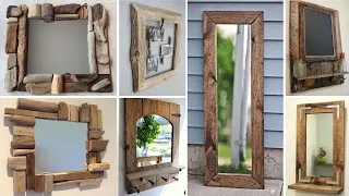 Scrap Wooden Mirror Frame Decor Ideas  For Your Home 2023
