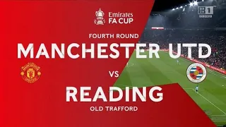 Man Utd vs Reading  3-1.  All goals and highlights ⚽️