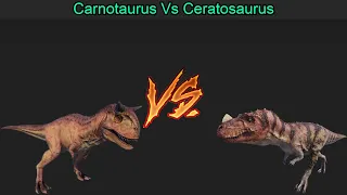 Carnotaurus vs Ceratosaurus | Season 2 | Dinosaur Battles 6 | Jurassic World Evolution 2 |