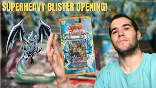 OPENING The FIRST YUGIOH BLISTER PACK EVER! SUPERHEAVY Legend of Blue-Eyes Yugioh Cards Opening!