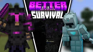 Better Survival Addons For MCPE 1.20+