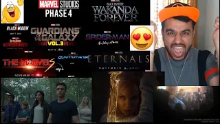 Marvel phase 4 teaser trailer, Eternals teaser trailer | Black Panther Wakanda Forever, The Marvels.