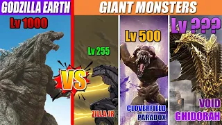 Godzilla Earth vs Giant Monsters Level Challenge | SPORE