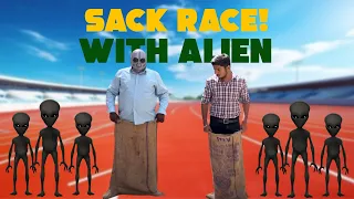 Alien kooda Sack Race ah😱 - Detective Series Alien Version 😍🔥