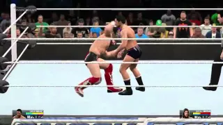 pakistani Wrestler Umar Maaz vs daniel bian in WWE2K15