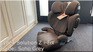 Review: Cybex Solution Z i-Fix Kindersitz - ein Autositz, der mit dem Kind mitwächst.