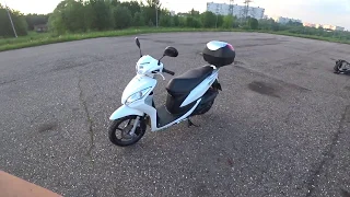 Honda dio 110 ИНЖЕКТОР ТЕСТ-ДРАЙВ