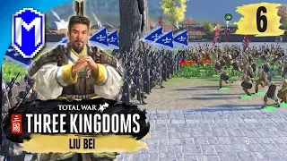 Large Siege Battle - Liu Bei - Legendary Romance Campaign - Total War: THREE KINGDOMS Ep 6