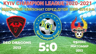 KCL 2020-2021 Red Dragons - Фенікс Житомир 5:0 2013