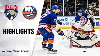 NHL Highlights | Panthers @ Islanders 10/12/19