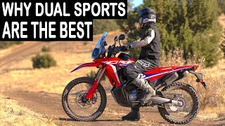 Why I'll Never Buy a Road Bike Again - Dual Sports Are The Best