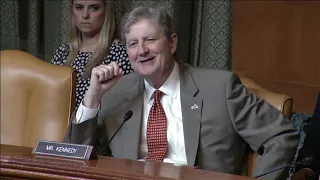 Sen. Kennedy Questions FBI Director Christopher Wray in Appropriations Subcommittee Hearing