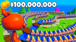 $100,000,000 MONEY HACK in Bloons But You're The Bloon!