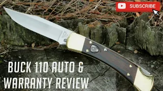 Buck 110 Automatic Gen 2 & Forever Warranty [Review and Demo]