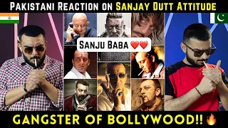 Pakistani Reaction on Sanjay Dutt Full Attitude Videos 🔥| Sanjay Dutt Angry Moments 😈