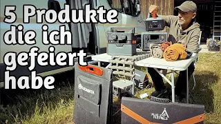 Vanlife & Camping Autark - 5 Produkte die ich gefeiert habe! Sicher, mobil und frei unterwegs.