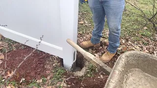 Instalando Fence de plástico