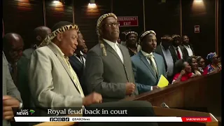 Royal feud back in court