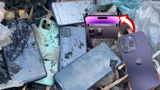 GOOD DAY🤑🤑 ! Restore Broken iPhone 14 Pro Max Found from Garbage!!
