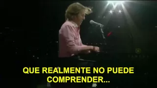 Paul McCartney- Maybe I'm Amazed (Subtitulada Español) (Zócalo México: 2012)