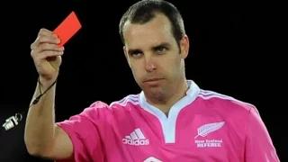 Rugby Referees Compilation #3 - Handing out business cards.