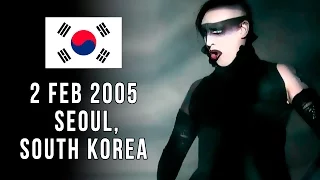 Marilyn Manson South Korea 2005