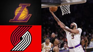 Lakers vs Blazers | Lakers GameTimeTV | Lakers Team Highlights