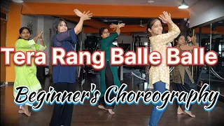 Tera Rang Balle Balle | Beginner's Choreography | Bobby Deol | Preity Zinta |