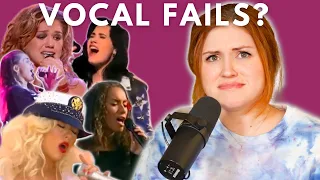 The worst VOCAL FAILS?? I Vocal Coach Reacts