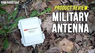 I test a military antenna: Chameleon Tactical Dipole 2.0 Review #HamRadioQA